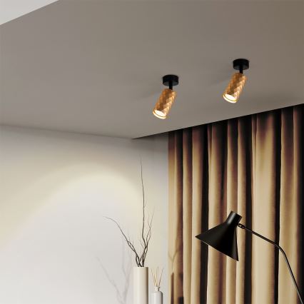 Brilagi - Foco empotrable LED RGBW regulable SELE DIAMANT 1xGU10/6W/230V dorado + mando a distancia