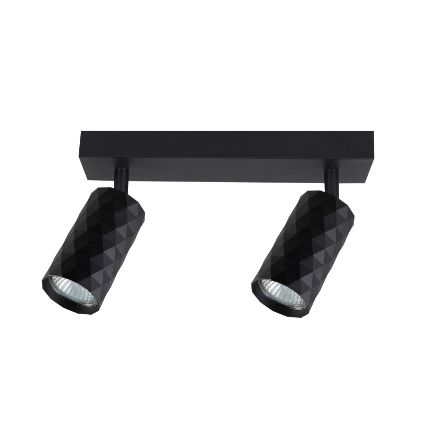 Brilagi - Foco LED RGBW regulable SELE DIAMANT 2xGU10/6,5W/230V 2700-6500K Wi-Fi negro