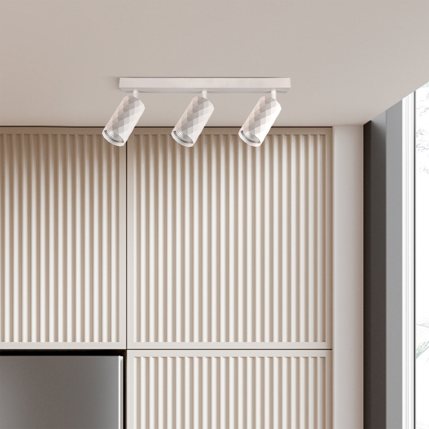 Brilagi - Foco empotrable LED RGBW regulable SELE DIAMANT 3xGU10/6,5W/230V 2700-6500K Wi-Fi blanco