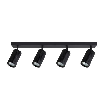 Brilagi - Foco empotrable LED RGBW regulable SELE MODERN 4xGU10/6,5W/230V 2700-6500K Wi-Fi negro