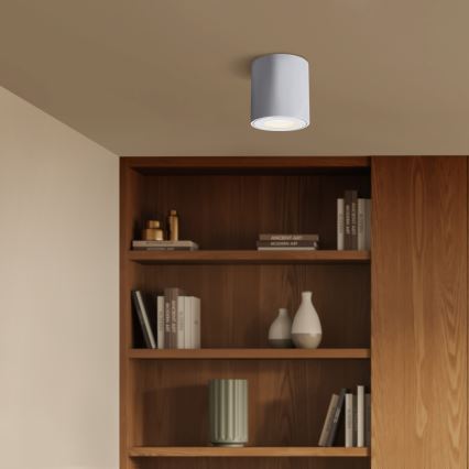 Brilagi - Luminaria LED RGBW regulable para baño MIA 1xGU10/30W/230V 2700-6500K Wi-Fi 84x80 mm blanco IP54