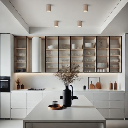 Brilagi - LED RGBW foco empotrable regulable TRINE 1xGU10/30W/230V 2700-6500K Wi-Fi beige/dorado