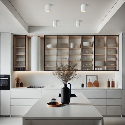 Brilagi - Foco empotrable LED RGBW regulable TRINE 1xGU10/30W/230V 2700–6500K Wi‑Fi blanco/dorado