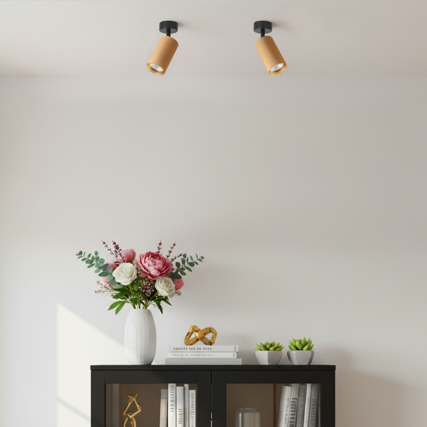 Brilagi - Foco LED RGBW regulable SELE MODERN 1xGU10/6,5W/230V 2700-6500K Wi-Fi dorado