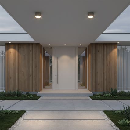 Brilagi - LED Spot de baño SMOOTH 1xGX53/15W/230V antracita IP65