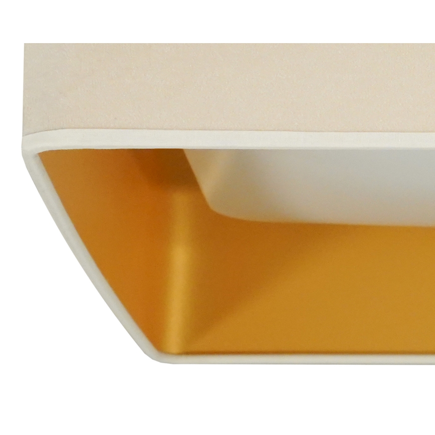 Brilagi - Lámpara de techo LED regulable VELVET SQUARE SMART LED/36W/230V 2700-6500K Wi-Fi Tuya + mando a distancia crema