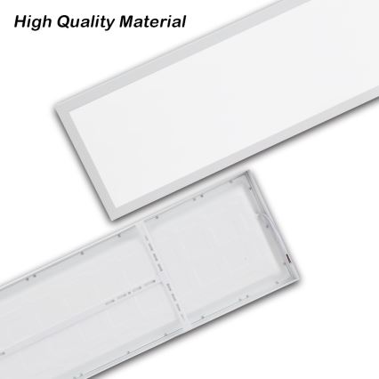 Brilagi - Plafón LED de techo para baño FRAME LED/50W/230V 120x30 cm 3000/4000/6000K IP44 blanco