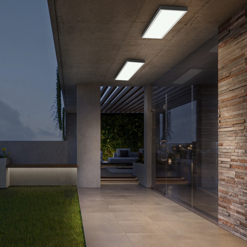 Brilagi - Plafón LED de techo para baño FRAME LED/50W/230V 120x30 cm 3000/4000/6000K IP44 blanco