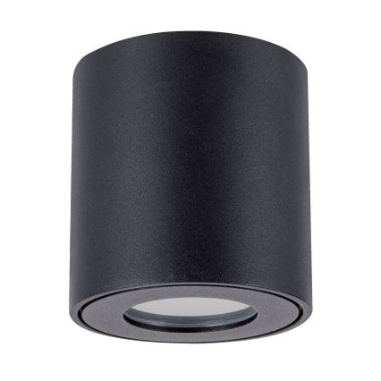 Brilagi - Luminaria de baño LED RGBW regulable MIA 1xGU10/30W/230V 2700-6500K Wi-Fi 84x80 mm negro IP54
