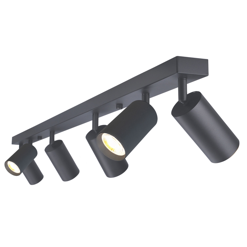 Brilagi - Foco empotrable LED regulable SELE 6xGU10/6,5W/230V 2700-6500K antracita