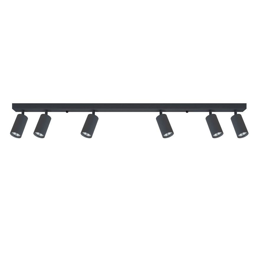 Brilagi - Foco empotrable LED regulable SELE 6xGU10/6,5W/230V 2700-6500K antracita