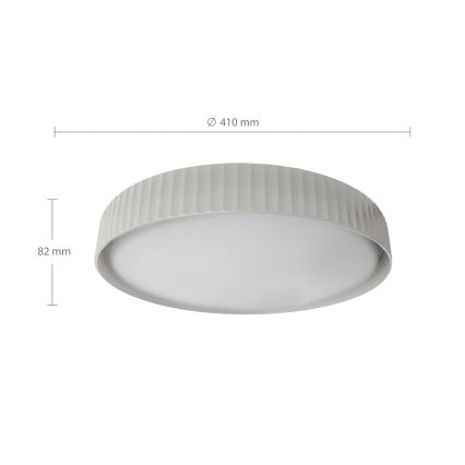 Brilagi - Luminaria de techo LED LUCIA LED/24W/230V Ø 31 cm blanca