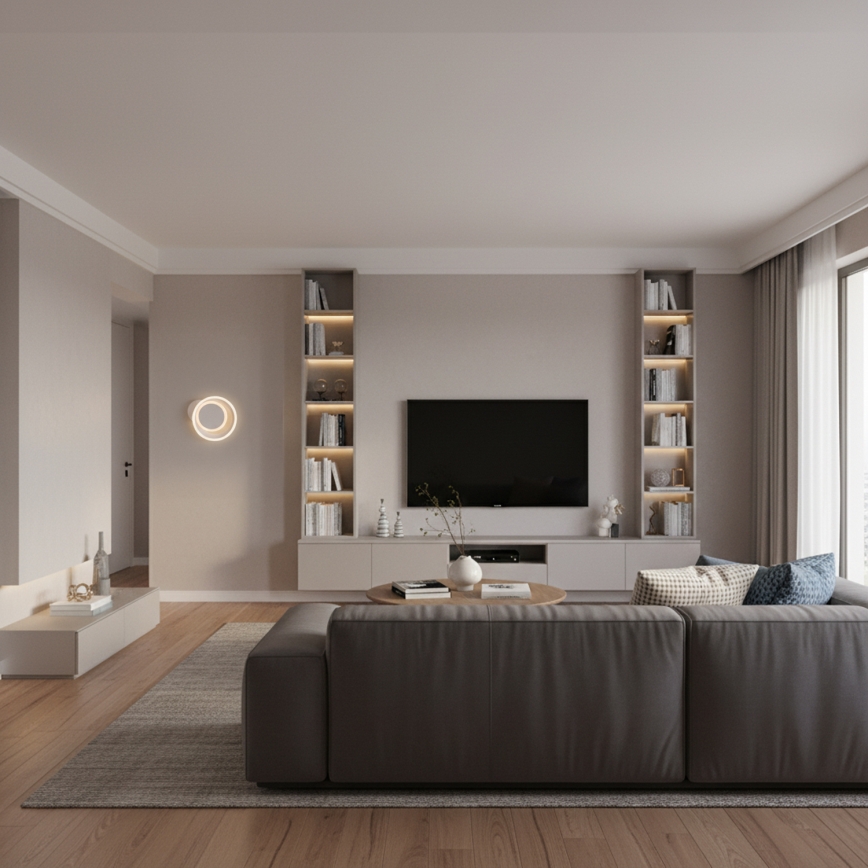 Brilagi - Luminaria de techo LED MODERN MINI LED/22W/230V 3000/4000/6000K