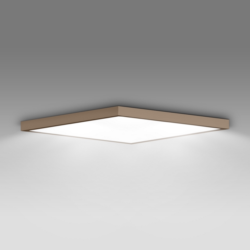 Brilagi - Luminaria de techo LED para baño FRAME 50W/230V 60x60 cm IP44 beige