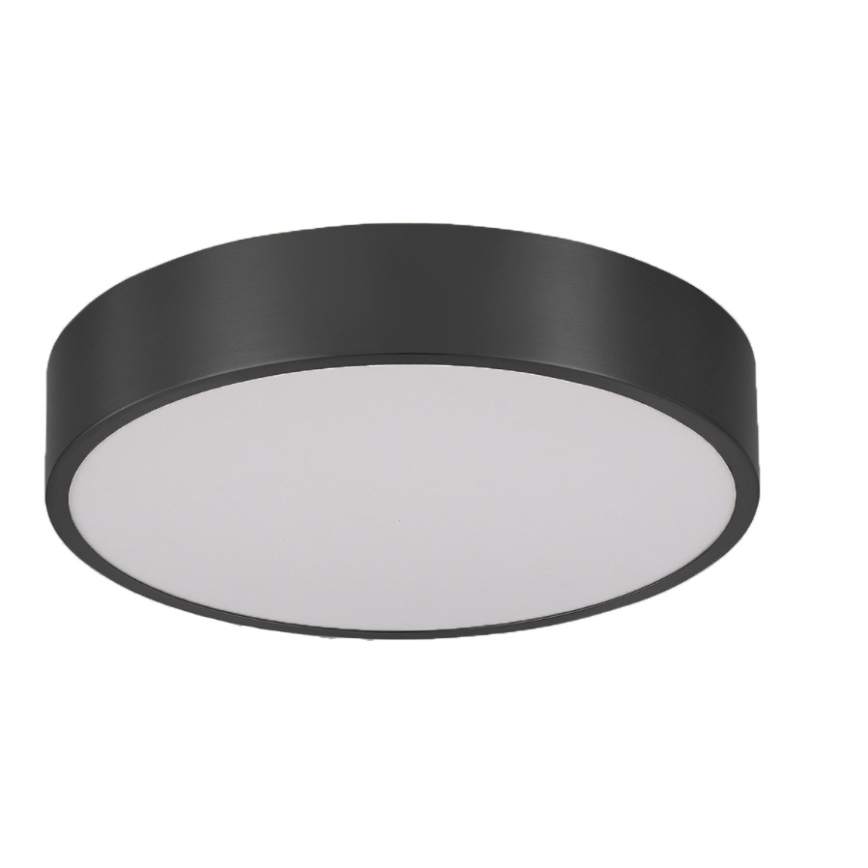 Brilagi - Plafón LED para baño POOL LED/36W/230V 3000/4000/5500K Ø 40 cm IP54 negro