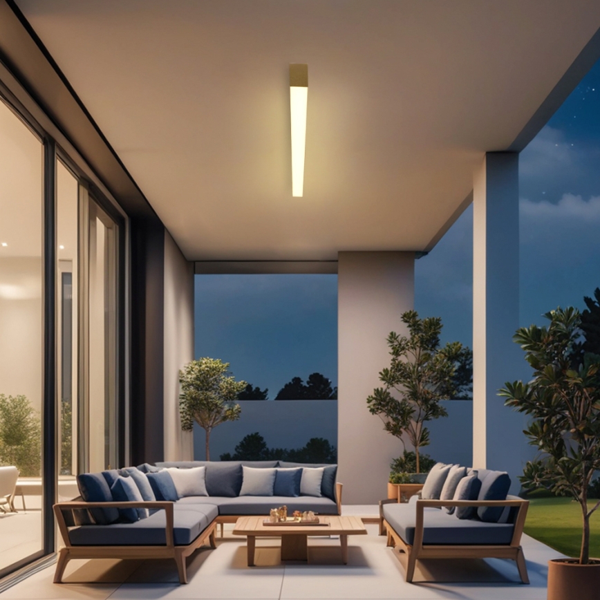 Brilagi - Lámpara LED de techo para baño SLEEKLINE LED/40W/230V 3000/4500/6000K dorada IP44