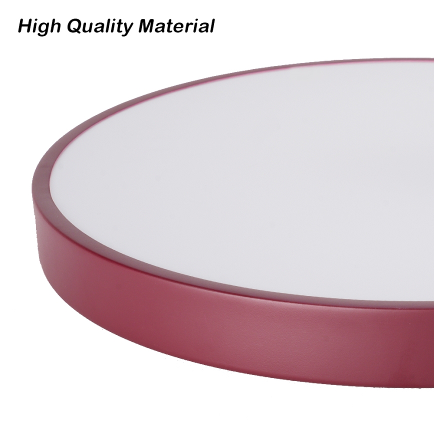 Brilagi - Plafón LED de techo POOL LED/100W/230V 3000/4000/6000K Ø 80 cm burdeos