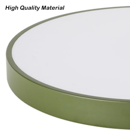 Brilagi - Luminaria de techo LED POOL 100W/230V 3000/4000/6000K Ø 80 cm verde