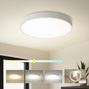 Brilagi - luminaria de techo LED POOL LED/60W/230V 3000/4000/6000K 50 cm blanca