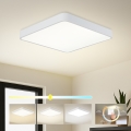 Brilagi - Luminaria de techo LED POOL SQUARE LED/48W/230V 3000/4500/6000K 50x50 cm blanca