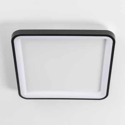 Brilagi - Luminaria LED de techo regulable FALCON SLIM LED/50W/230V 3000-6500K 50x50 cm negra + mando a distancia