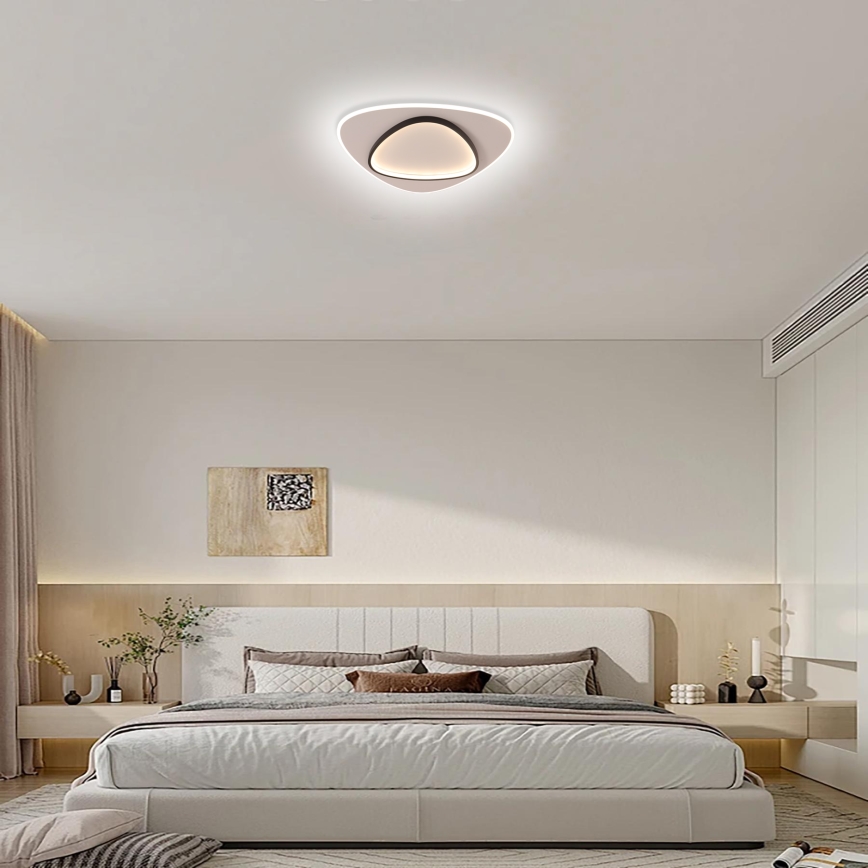Brilagi - Plafón LED regulable FLARE LED/70W/230V 55x55 cm 3000/4000/6000K + mando a distancia