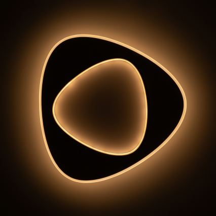 Brilagi - Plafón LED regulable FLARE LED/70W/230V 55x55 cm 3000/4000/6000K + mando a distancia