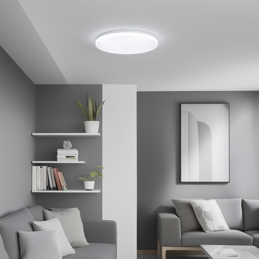 Brilagi - Lámpara de techo LED regulable SMART LED/24W/230V Ø 38 cm 2700-6500K Wi‑Fi Tuya + control remoto