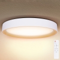Brilagi - Luminaria de techo LED regulable LARIOS LED/72W/230V 3000-6500K blanca, diámetro 59 cm + mando a distancia