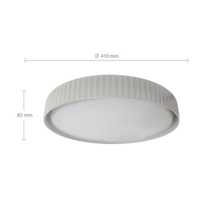 Brilagi - Plafón LED regulable LUCIA LED/48W/230V 3000-6500K Ø 41 cm blanco + mando a distancia
