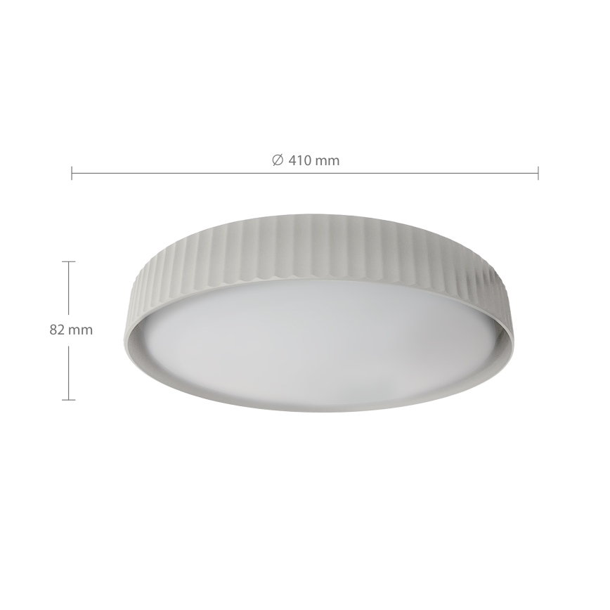 Brilagi - Plafón LED regulable LUCIA LED/48W/230V 3000-6500K Ø 41 cm blanco + mando a distancia