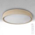 Brilagi - Luminaria de techo LED regulable LUCIA LED/60W/230V 3000-6500K diámetro 59 cm beige + mando a distancia