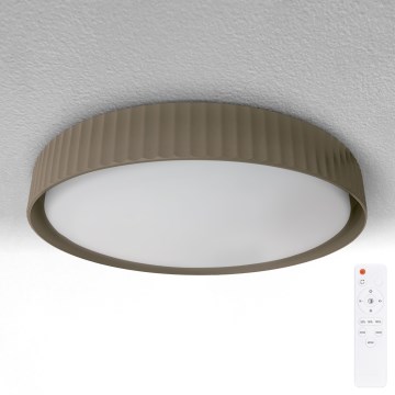 Brilagi - Luminaria de techo LED regulable LUCIA LED/60W/230V 3000-6500K Ø 59 cm taupe + mando a distancia