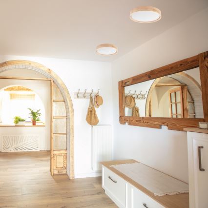 Brilagi - Lámpara de techo LED regulable MANAROLA LED/24W/230V diámetro 42 cm 3000-6500K + mando a distancia