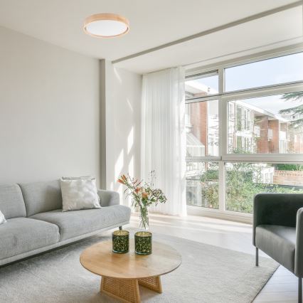 Brilagi - Lámpara de techo LED regulable MANAROLA LED/24W/230V diámetro 42 cm 3000-6500K + mando a distancia