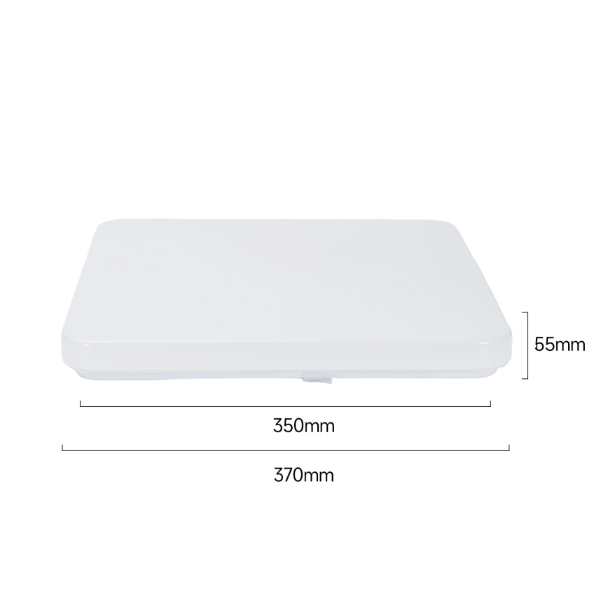 Brilagi - Plafón LED regulable MILKY WAY LED/24W/230V 3000-6500K 37x37 cm + mando a distancia