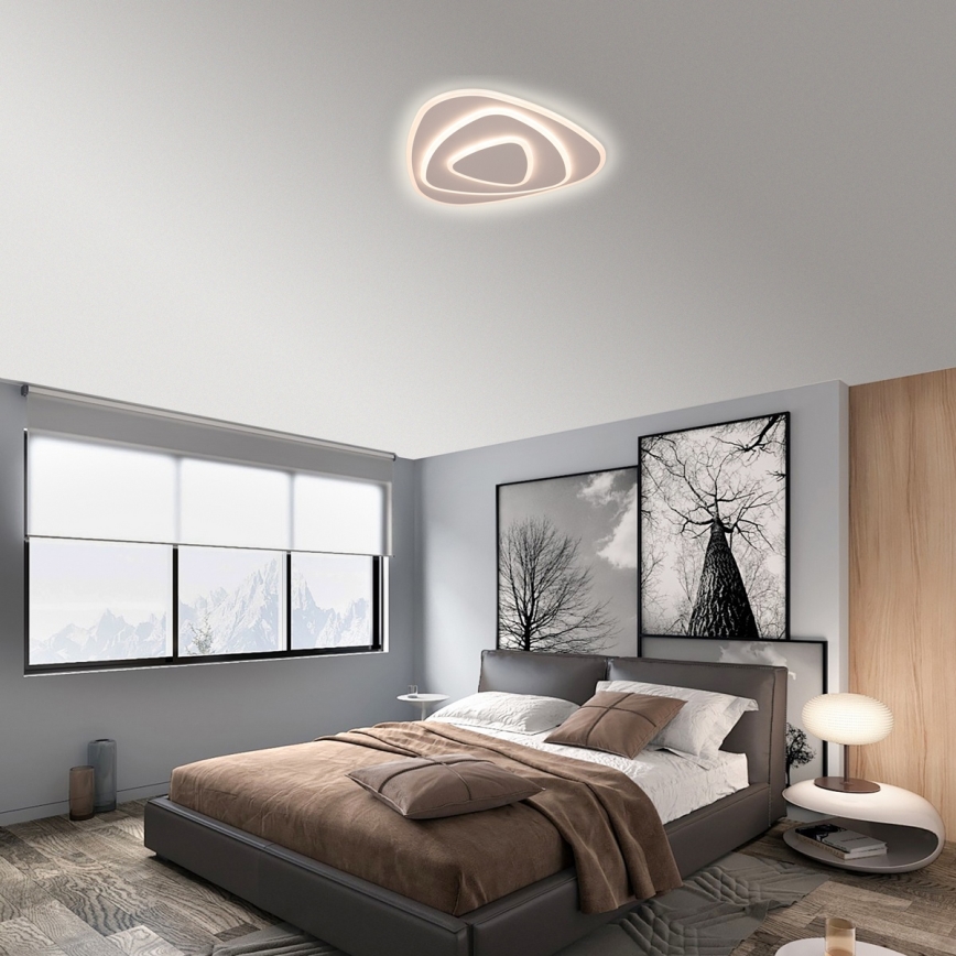 Brilagi - Lámpara de techo LED regulable MODERN LED/58W/230V 3000-6000K 47x48,5 cm+ control remoto