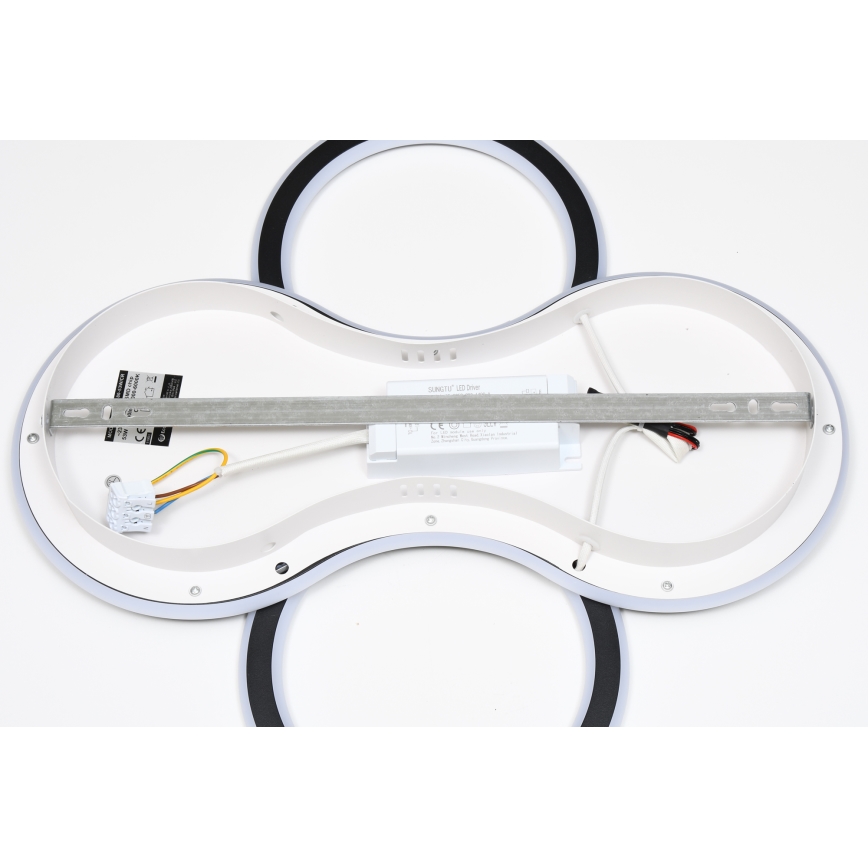 Brilagi - Lámpara de techo LED regulable ORELLI LED/53W/230V Ø 51 cm 3000-6000K + control remoto