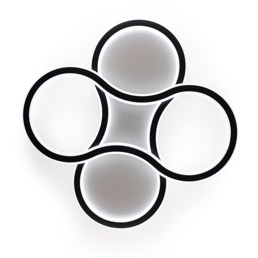 Brilagi - Lámpara de techo LED regulable ORELLI LED/53W/230V Ø 51 cm 3000-6000K + control remoto