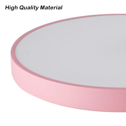 Brilagi - Lámpara de techo LED regulable POOL LED/48W/230V 3000-6000K Ø 40 cm rosa + mando a distancia