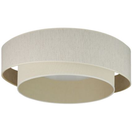 Brilagi - Plafón LED regulable SHINE LED/24W/230V Ø 60 cm 3000/4000/6500K color crema + mando a distancia