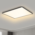 Brilagi - Luminaria de techo LED regulable SLIMFRAME LED/58W/230V 60x60 cm 3000-6000K negra + mando a distancia