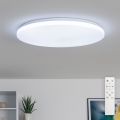Brilagi - Luminaria de techo LED regulable SMART LED/36W/230V Ø 48 cm 3000-6000K Wi-Fi Tuya Beacon + mando a distancia