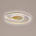 Brilagi - Luminaria de techo LED regulable SPIRAL LED/56W/230V Ø 50 cm 3000/4000/6000K + mando a distancia