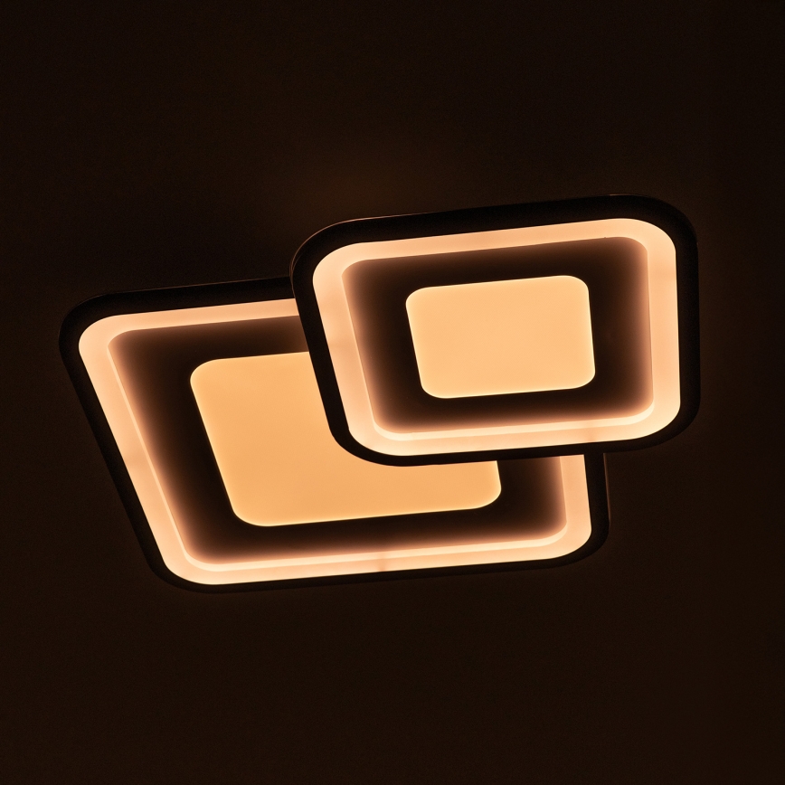 Brilagi - Luminaria de techo LED regulable TANDORA LED/49W/230V 50x50 cm 3000-6000K + mando a distancia