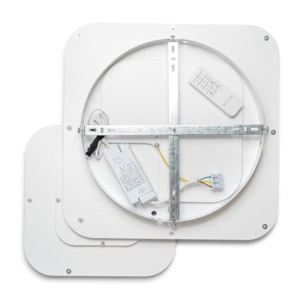 Brilagi - Luminaria de techo LED regulable TANDORA LED/49W/230V 50x50 cm 3000-6000K + mando a distancia