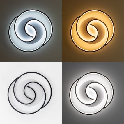 Brilagi - Luminaria de techo LED regulable VELO LED/52W/230V 38x48 cm 3000/4000/6000K + control remoto