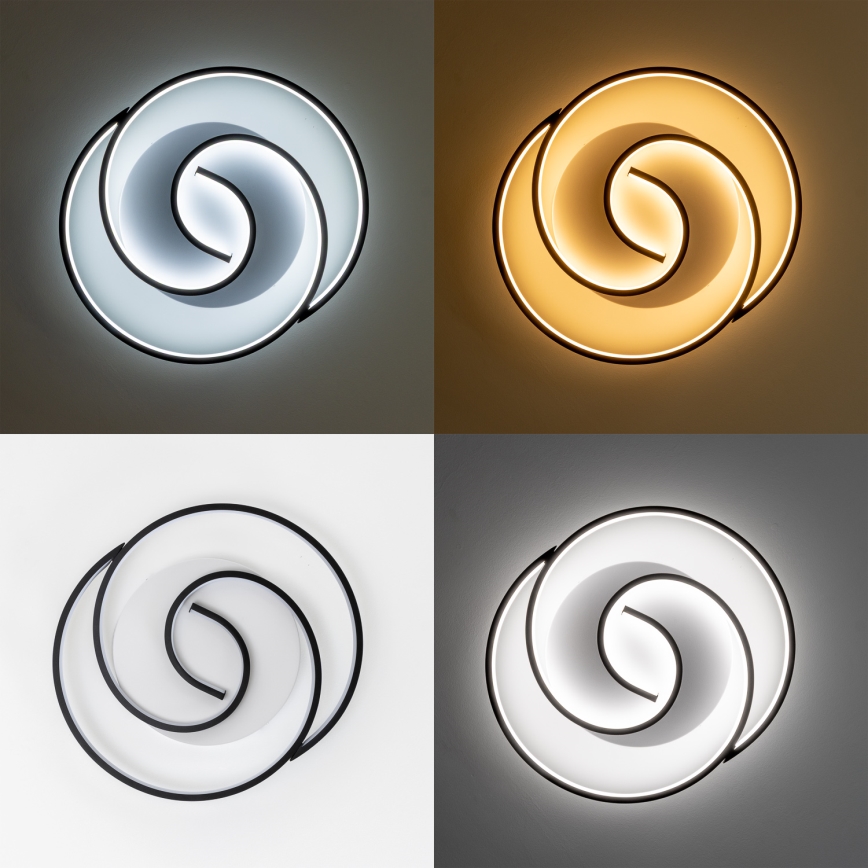 Brilagi - Luminaria de techo LED regulable VELO LED/52W/230V 38x48 cm 3000/4000/6000K + control remoto