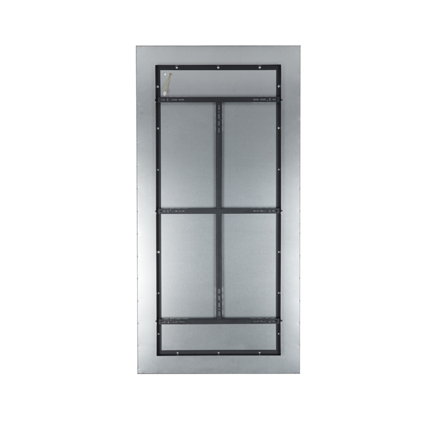 Brilagi - Luminaria de techo LED SLIMFRAME LED/80W/230V 120x60 cm 3000/4000/6000K negra