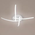Brilagi - Luminaria de techo LED STRIPES LED/32W/230V 60x60 cm blanca